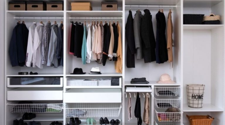 how to organize a closet